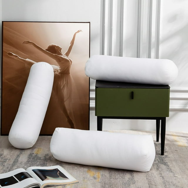 HomeDM Long Round Body Pillow Pillow for Bed Extra Soft Body Pillow