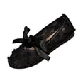 thumbnail image 1 of HomeDM Mesh Ballet Flats for Women Closed Toe Mary Jane Dress Shoes Summer Comfortable Casual Sandals, Black Size 6, 1 of 9