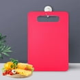 thumbnail image 1 of HomeDM Plastic Cutting Boards for Kitchen, Easy Grip Handle Cutting Board BPA-Free, Kitchen Non-Slip Cutting Board for Meat, Veggies, and Fruits 11.4x7.48in, 1 of 6
