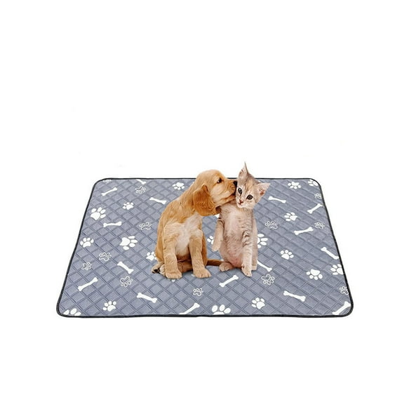 HomeDM Self Heating Cat Pad Self Warming Dog Mat 39 x 27 Inch Reflects Body Heat Warm Thermal Pet Pad Washable Dog Cat Bed Crate Bed Mat Blanket for Outdoor and Indoor Pet Non Slip Bottom