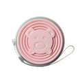 thumbnail image 1 of HomeDM Silicone Collapsible Travel Cup Silicone Folding Camping Cup Expandable Drinking Cup Portable 200ml, 1 of 3