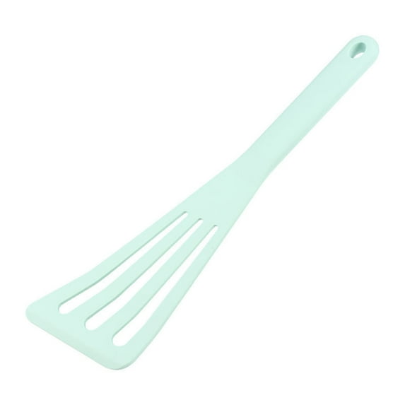 HomeDM Silicone Fish Spatula Heat Resistant Silicone Slotted Fish Turner Cooking Spatula for Nonstick Cookware Pans, BPA Free Silicone Spatula Beveled Edges Dishwasher Safe for Kitchen