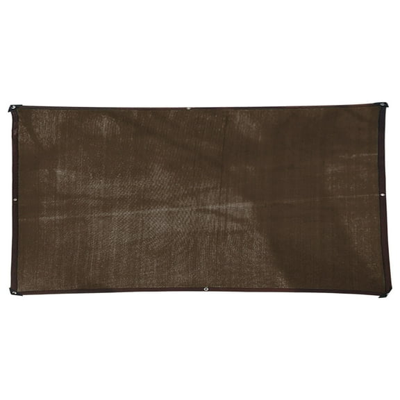 HomeDM Sun Shade Cloth with Grommets Pergola Shade Cover 95% UV Protection Shade Panel Fabric Shade Tarp for Patio Outdoor Deck, 16.4x3.28 FT