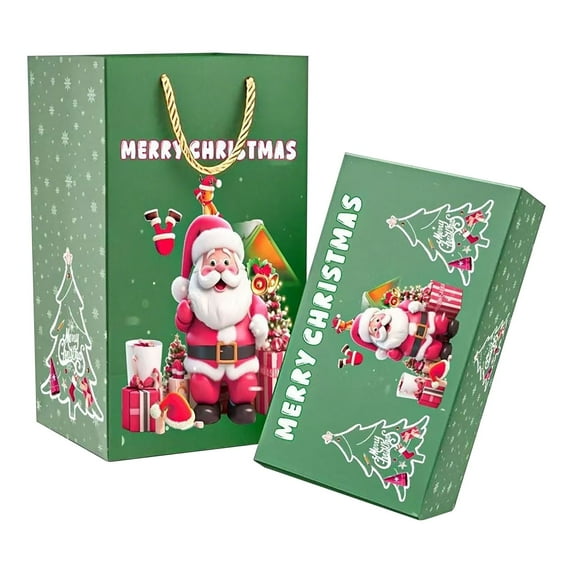 HomeDM Surprise Gift Box Explosion, 25 Boxs Merry Christmas Surprise Gift Boxes for Money, Folding Bouncing Cash Pop Up Gift Boxes for Christmas Anniversary Birthday