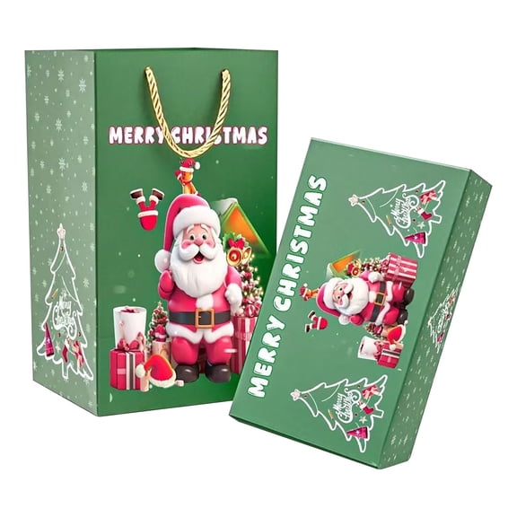 HomeDM Surprise Gift Box Explosion, 6 Boxs Merry Christmas Surprise Gift Boxes for Money, Folding Bouncing Cash Pop Up Gift Boxes for Christmas Anniversary Birthday