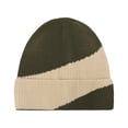 thumbnail image 1 of HomeDM Unisex Slouchy Beanie Hat Stripe Winter Warm Knit Hats Beanie for Men Women Soft Beanie Cap Outdoor Warm Army Green, 1 of 7