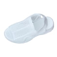 thumbnail image 1 of HomeDM Wedge Platform Sandals for Women Open Toe Ankle Strap Casual Slip-On Summer Beach Sandals, White Size 6.5, 1 of 9