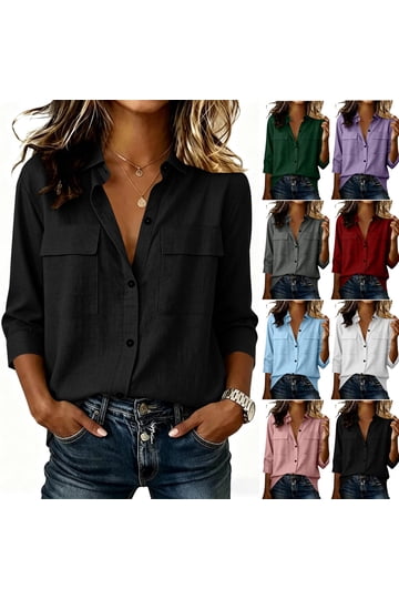 black dress shirt walmart WREESH Mens Slim Fit Dress Shirts Jacquard Undershirt Button Up Long Sleeve Shirt Solid Casual Business Formal Shirt Black-C