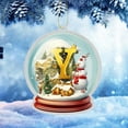 thumbnail image 1 of HomeDM Yellow 26 Letter Ornaments for Christmas Tree, 2D Flat Acrylic Crystal Ball Pendant for Xmas Holiday Home Decor Wreaths Festive Wedding Hanging Ornaments, Letter Y, 1 of 3