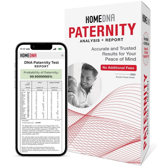HomeDNA Paternity Test (Lab Fees Included)