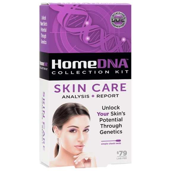 HomeDNA Skin Care at-Home DNA Test Kit | Lab Fees NOT Included | Kit ONLY