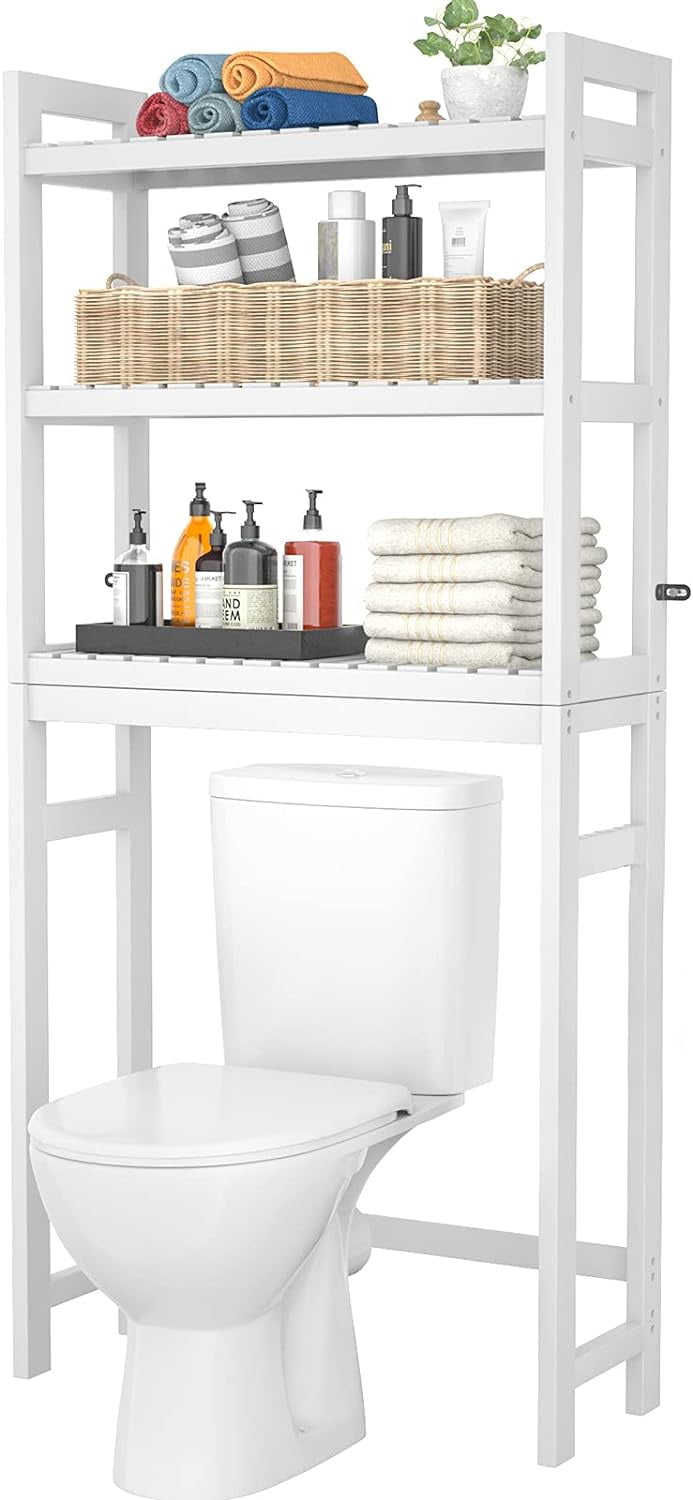 HomeDepot Over Toilet Storage 3 Tier Bathroom Organizer Over Toilet