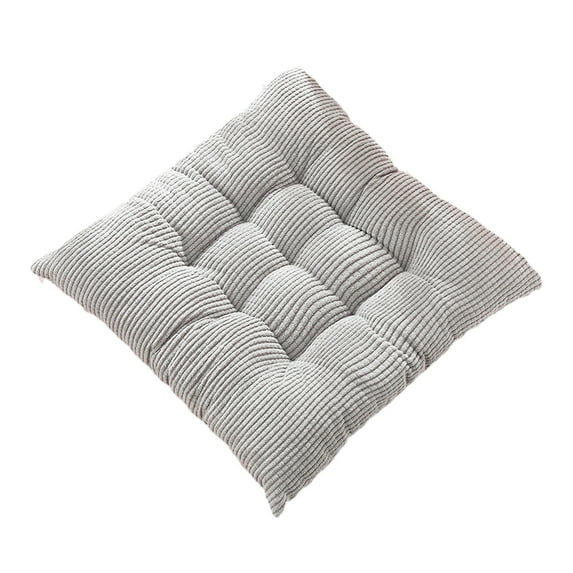 HomeDm Meditation Floor Pillow, Square Pillows Seating for Adults, Tufted Corduroy Floor Cushion for Balcony Bedroom Tatami Living Room