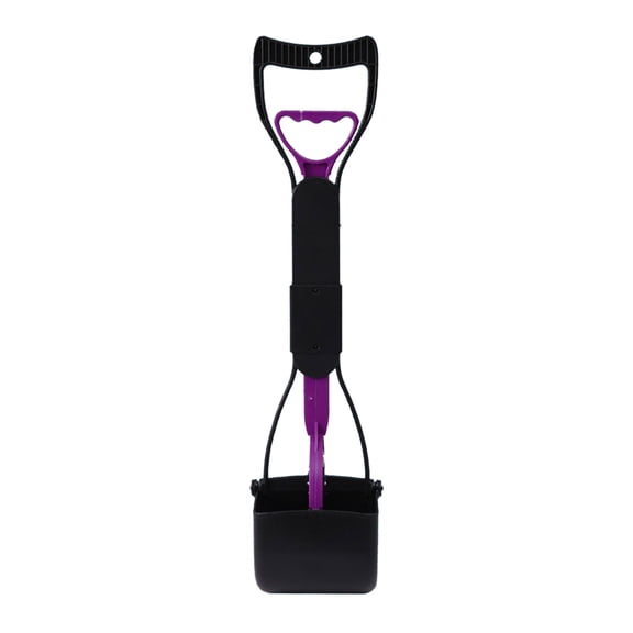 HomeDm Pooper Scooper for Dogs, Long Handle Dog Poop Scooper, Portable Dog Poop Pick Up Tool, Folding Poop Scoop for Yard, Grass, Dirt