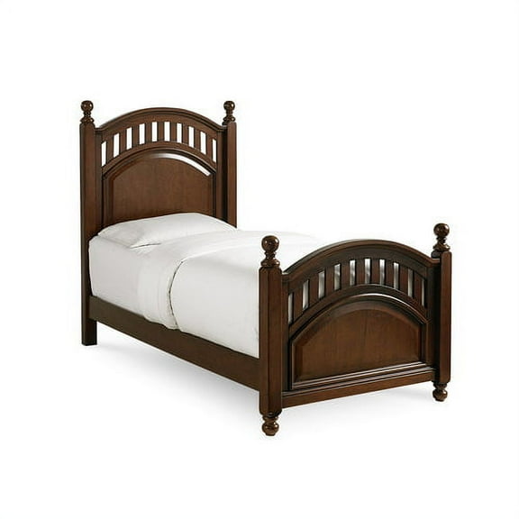 HomeFare Expedition Youth 4 Piece Twin Bedroom Set Brown