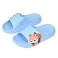thumbnail image 1 of HomeGardon Bathroom Slippers Slides for Boys Girls Unisex Children's Fashionable Casual Summer Thickened Reversible Home Bathroom Slippers Pool Beach Water Shoes for kids, 1 of 7