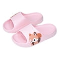 thumbnail image 1 of HomeGardon Bathroom Slippers Slides for Boys Girls Unisex Children's Fashionable Casual Summer Thickened Reversible Home Bathroom Slippers Pool Beach Water Shoes for kids, 1 of 7