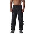 thumbnail image 1 of HomeGardon Cargo Pants for Men Solid Color Drawstring Elastic Waistband Multi Pocket Workwear Pants,S-XXL, 1 of 7
