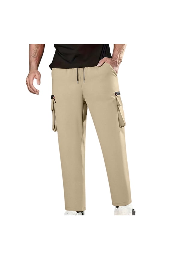 Cargo Pants for Women Work Pants Fashion Solid Color Multi Pocket Workwear Protection Casual Straight Leg Pants