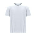 thumbnail image 1 of HomeGardon Men T-Shirts,Men's Summer Casual Loose Short Sleeved Round Neck T-shirt,L-XXXXXXL, 1 of 4