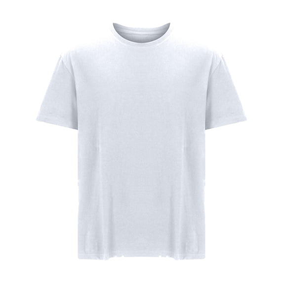 HomeGardon Men T-Shirts,Men's Summer Casual Loose Short Sleeved Round Neck T-shirt,L-XXXXXXL