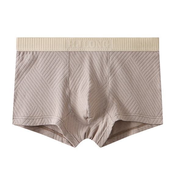 HomeGardon Mens Boxer Briefs,Men Casual Solid Color Summer Solid Elastic Waist Boxers Home Pants Shorts,M-XXXL