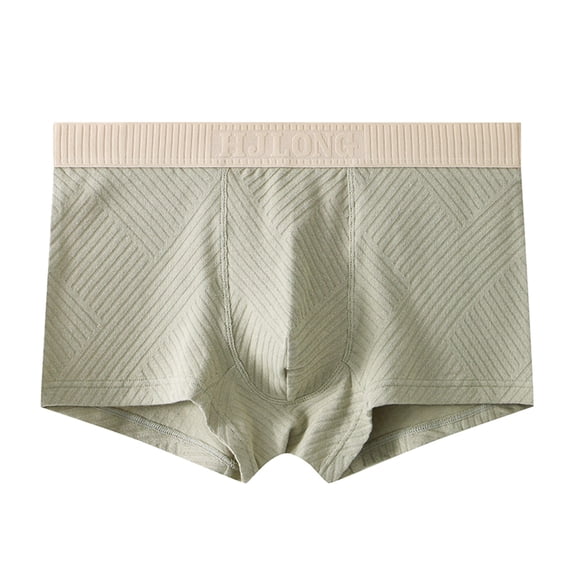 HomeGardon Mens Boxer Briefs,Men Casual Solid Color Summer Solid Elastic Waist Boxers Home Pants Shorts,M-XXXL