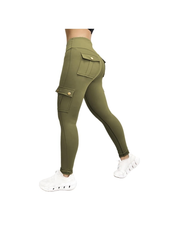 Pants for Women High Waist High Elasticity Yoga Pants with Pockets Workout Running Yoga Leggings for Women,S-XXXL