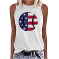 thumbnail image 1 of HomeGardon Summmer Tank Tops 2025 Women Tank Tops Plus Size,Women's Fashion Printed Round-Neck Loose Sleeveless T-shirt Pullover,S-XXL, 1 of 5