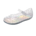 thumbnail image 1 of HomeGardon Closed Toe Sandals for Girls Girls' Thick-Soled Comfortable Crystal Shoes Spring/Summer Style Closed-Toe Jelly Princess Shoes Children's Beach Sandals, 1 of 9