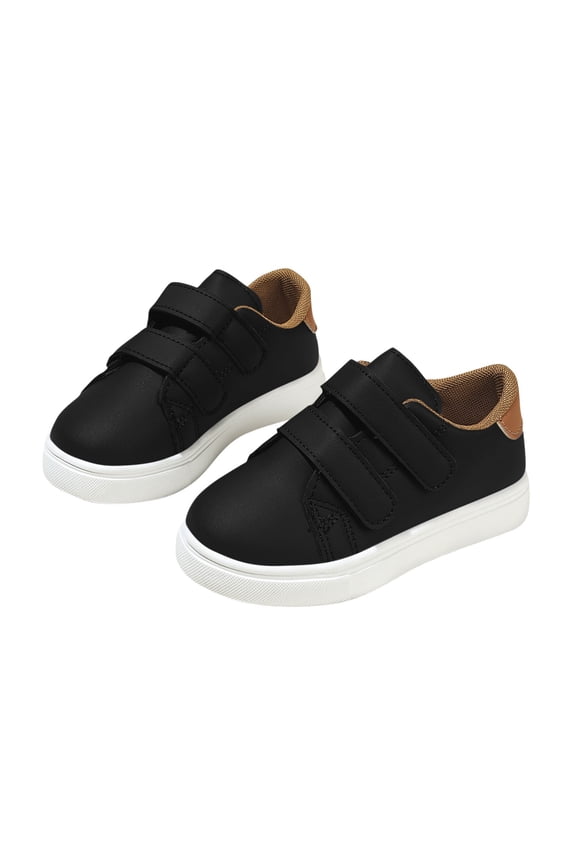 Girl Shoes Casual Sneakers Thickened Wear Wide-Toe Fuzzy Slippers for Girls Children's Shoes with Lining Fashionable