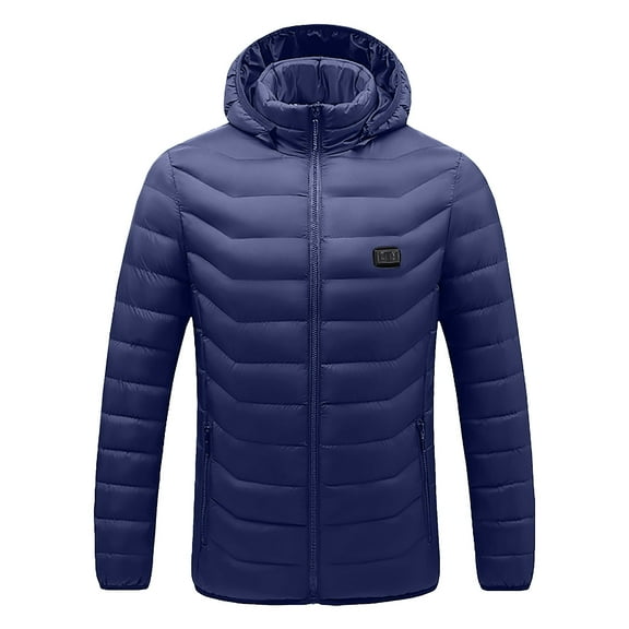 HomeGardon Heated Vest for Men and Women Outdoor Warm Clothing Heated for Riding Skiing Fishing Charging Via Heated Coat without Sleeves ,M-XXXXL