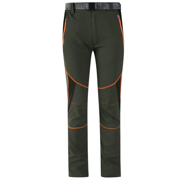 HomeGardon Mens Pants Men's Ultra-Stretch Lightweight Quick Dry Athletic Pants Drawstring Exercise Running Jogging with Zip Pockets Mens Pants Outdoors,Hiking,Work Pants S-3XL