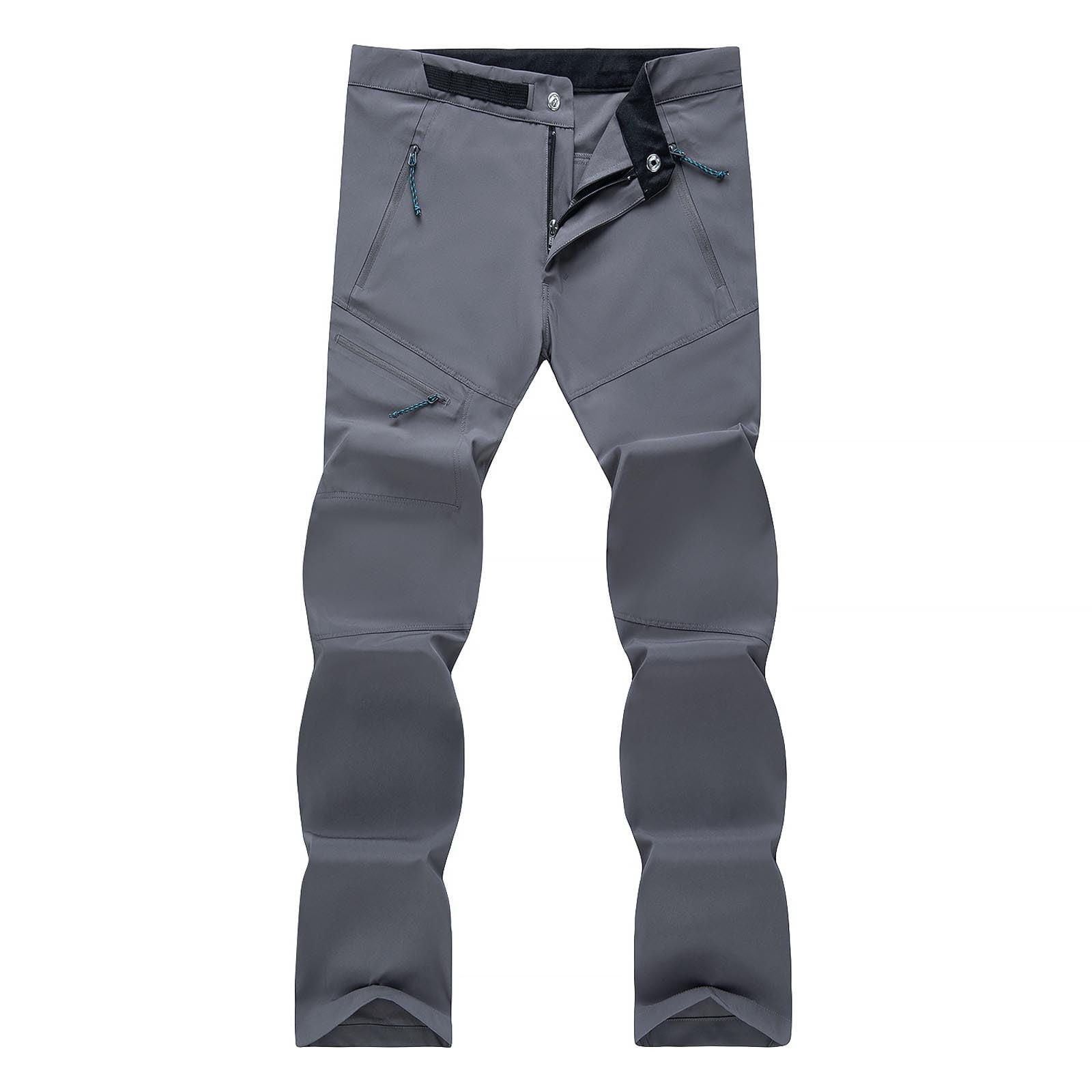 MAGCOMSEN Men's Tactical Pants - Quick Dry, Ripstop, Water Repellent Cargo Pants With 9 Pockets, Black