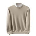 thumbnail image 1 of HomeGardon Sweaters for Men Fashion Casual Pullover Sweater Solid Color V-Neck Long Sleeve Sweater,M-XXL, 1 of 6