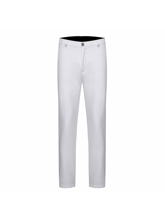 Mens Pants Men's Cozy Hidden Expandable Waist Dress Pants Premium Stretch Texture Weave Work to Weekend Pant Men Casual Daily Holiday formal Print Business Black M-5XL