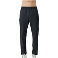 thumbnail image 1 of HomeGardon Mens Pants Men Solid Color Casual Sun Protection Fashion Elastic Waist Loose Exercise Casual Pants,S-XXXL, 1 of 7