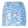 thumbnail image 1 of HomeGardon Mini Skirt Solid Color Sequin Mini Fashionable Temperament Elegant Short Skirt, 1 of 6