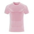 thumbnail image 1 of HomeGardon Oversized Tshirts Clearance!Shirt for Men Basic,Men's Summer Breathable Mesh Elastic Slim Comfortable Sport Casual Short Sleeved Round Neck Shirts,M-XXXXL, 1 of 3