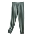 thumbnail image 1 of HomeGardon Pants for Women Plus Size Women's Four Season Casual Solid Color Drawstring Loose Fitting Home Clothes Pants,S-XXXXXL, 1 of 9