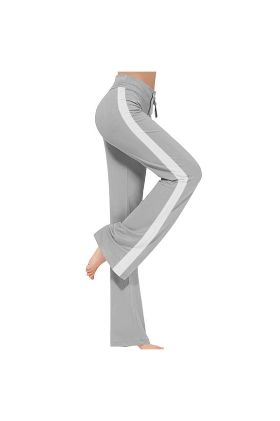 Pants for Women Work Pants Women Loose High Waist Wide Leg Pants Workout Out Leggings Casual Trousers Yoga Gym Pants