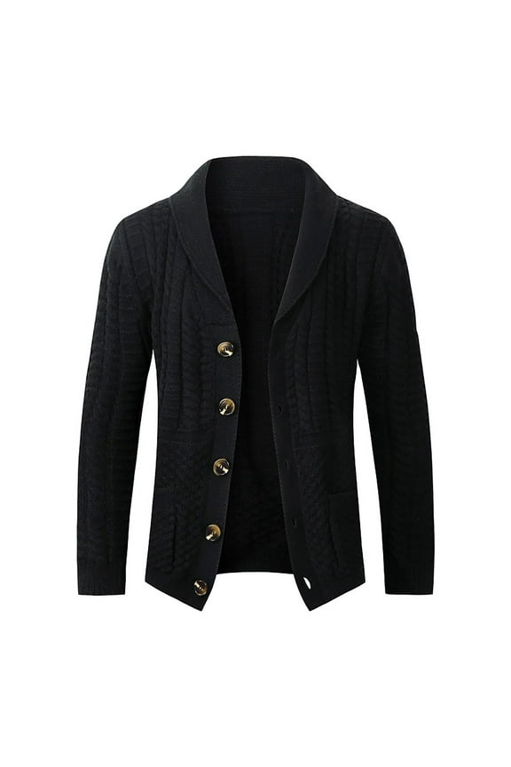 Sweaters for Men Fashion-Neck Warm Outdoor Long Sleeve Knitted Sweater Top-Neck Sweater,L-XXXL