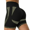 thumbnail image 1 of HomeGardon Shorts for Women 2024 1 Piece Workout Shorts for Women Seamless Scrunch Butt Lifting High Waisted Yoga Gym Booty Running Short Pants, Seamless Shorts Yoga Biker Shorts S-L, 1 of 2