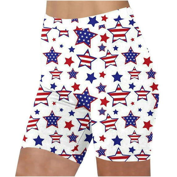 HomeGardon Shorts for Women 2024 Clearance! Fashiom Women's High Waisted Yoga Capris, Tummy Control Non See Through Workout Athletic Running Capri Leggings Floral/Solid Printed Gym Leggings S-4XL