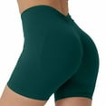 thumbnail image 1 of HomeGardon Shorts for Women Clearance! Womens Gym Scrunch Butt Lifting Workout Shorts High Waisted V Back Yoga Booty Biker Shorts Athletic Shorts Gym Shorts for Women Butt Lifting S-L, 1 of 2