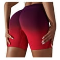 thumbnail image 1 of HomeGardon Shorts for Women 2025 Yoga Shorts for Women Tummy Control High Waist Biker Shorts Exercise Workout Butt Lifting Tights Women's Short Pants Slim Fitted Workout Fade Color,S-XL, 1 of 6
