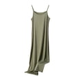 thumbnail image 1 of HomeGardon Sleeveless Dress for Women Women's Camisole Dress Loose Oversized Sleeveless Solid Color Long Skirt, 1 of 3