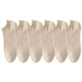 thumbnail image 1 of HomeGardon Socks for Women 6 Pairs Womens Socks Mesh Ventilation Non Slip Liner Footies Thin Socks Lightweight Socks, 1 of 9