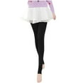 thumbnail image 1 of HomeGardon Socks for Women Fashion Legs Fake Ladies Keep Warm Solid Thicken Fleece Pantyhose, 1 of 8