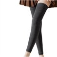 thumbnail image 1 of HomeGardon Socks for Women Fashion Women Fall and Winter Solid Color Keep Warm Elastic Knee Length Leg Warmers, 1 of 4